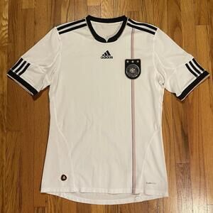 GERMANY 2010 2011 HOME FOOTBALL SHIRT SOCCER JERSEY ADIDAS P41477 sz M MENS